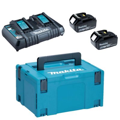 Makita Akku-Set und Ladegerät 18 V 6,0 Ah